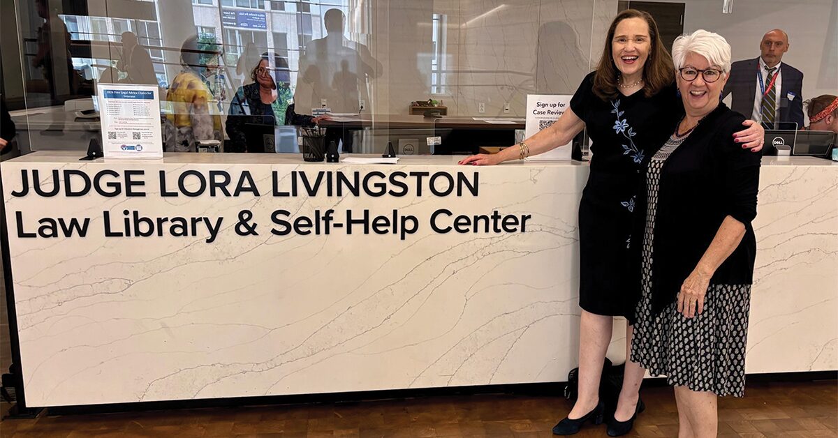 Featured image for “Travis County Law Library Renamed to Honor Judge Livingston”